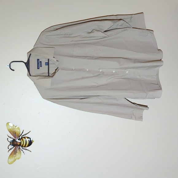 Preswick & Moore Other - Preswick and Moore tan dress shirt, 2XL